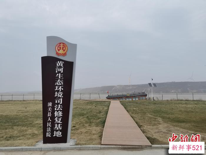 图为位于潼关的黄河生态环境司法修复基地。　杨英琦 摄