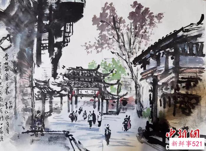 台湾书画家贵州行叹变化 冀交流合作享共荣