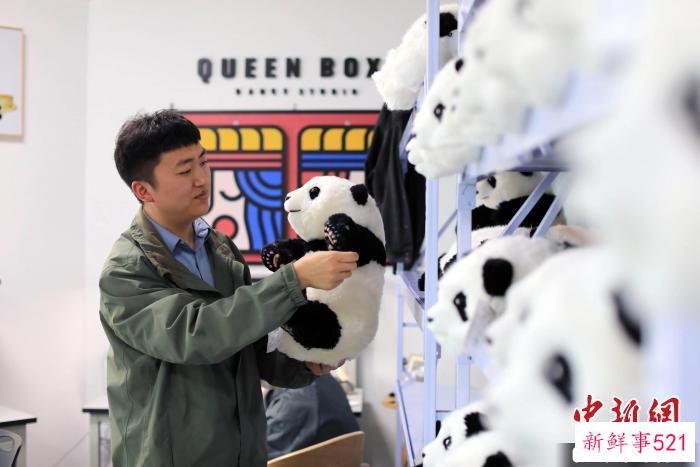 成都小伙打造大熊猫玩偶品牌 让世界感知大熊猫魅力