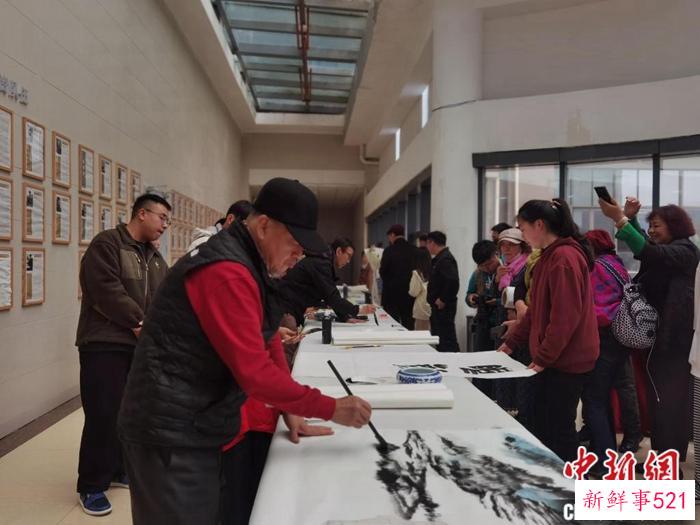 台湾书画家贵州行叹变化 冀交流合作享共荣