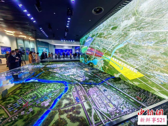 图为济南国际医学中心。　沙见龙 摄