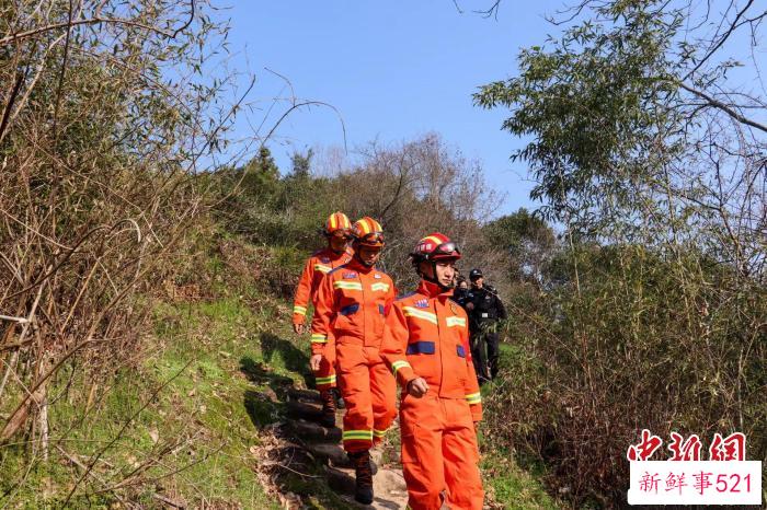 巡山小队在武夷山国家森林公园巡逻。　王雄飞 摄