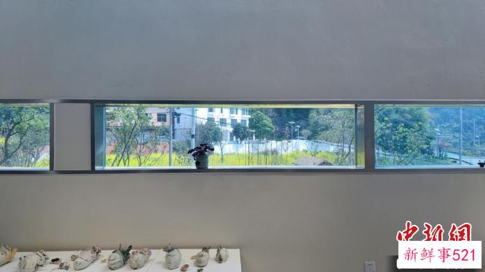 图为三合美术馆。　高吕艳杏 摄