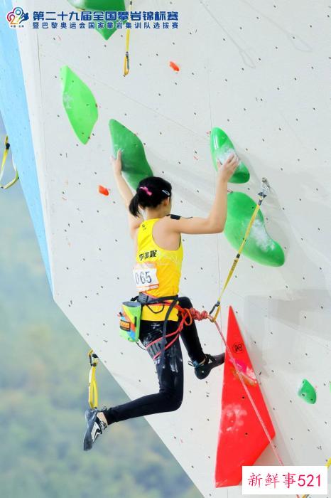 攀岩全锦赛落幕 龙见国破全国纪录追平世界纪录