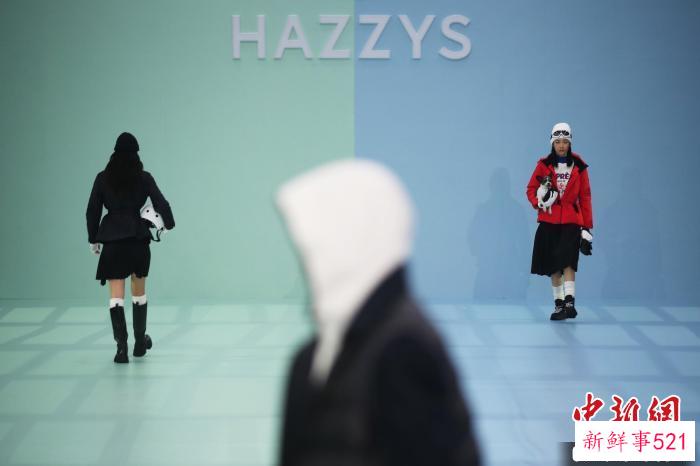 HAZZYS担纲本季上海时装周开幕首秀。　张亨伟 摄