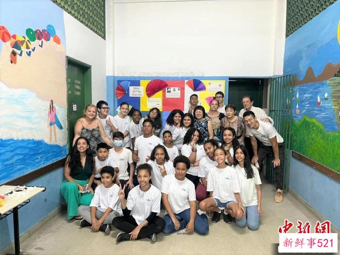 “里约市公立学校中文教育项目”将走进巴西里约热内卢市三所公立学校。　王天聪 摄