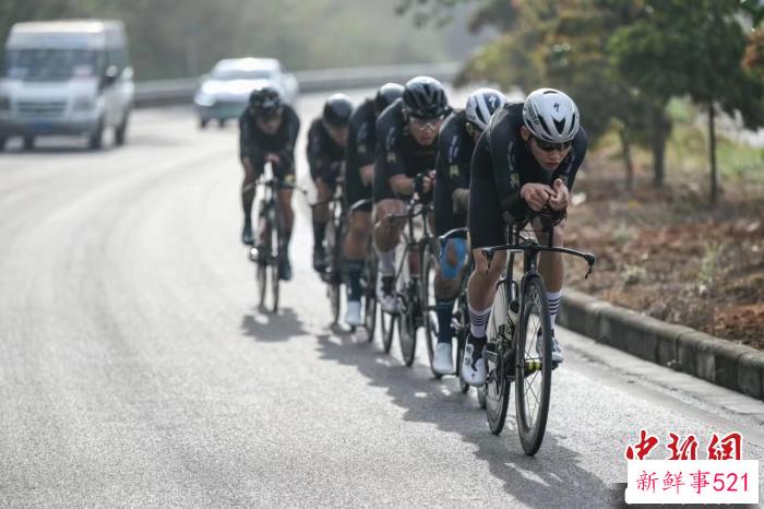 2023年中国公路自行车联赛第一站比赛全部结束。　黑龙江省体育局提供