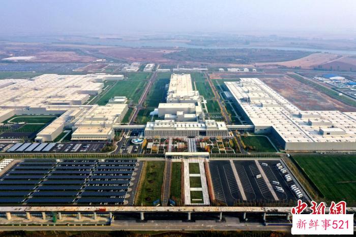 华晨宝马铁西工厂里达厂区(资料图)。　铁西区委宣传部供图