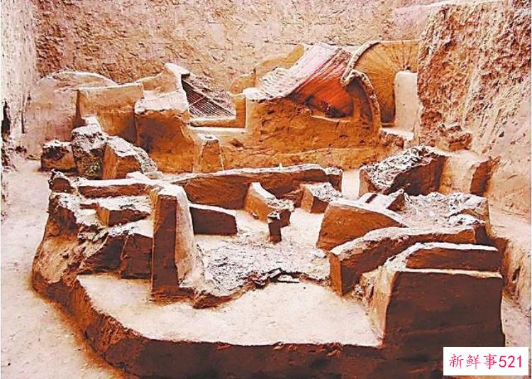 陇南市武都区古代遗址，西戎人复原图