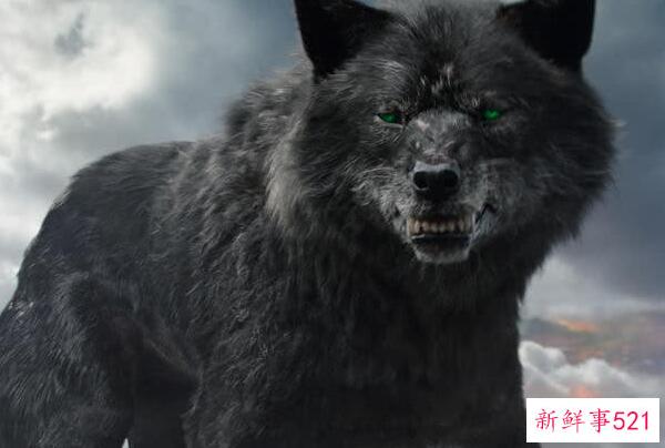 头衔-芬里尔 北欧十大怪兽中的巨狼 火神洛基的私生子-一口吞下众神之父