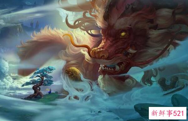 头衔-芬里尔 北欧十大怪兽中的巨狼 火神洛基的私生子-一口吞下众神之父