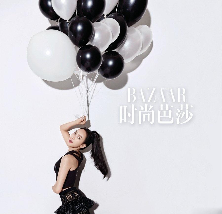 宋茜卡通元素写真大片