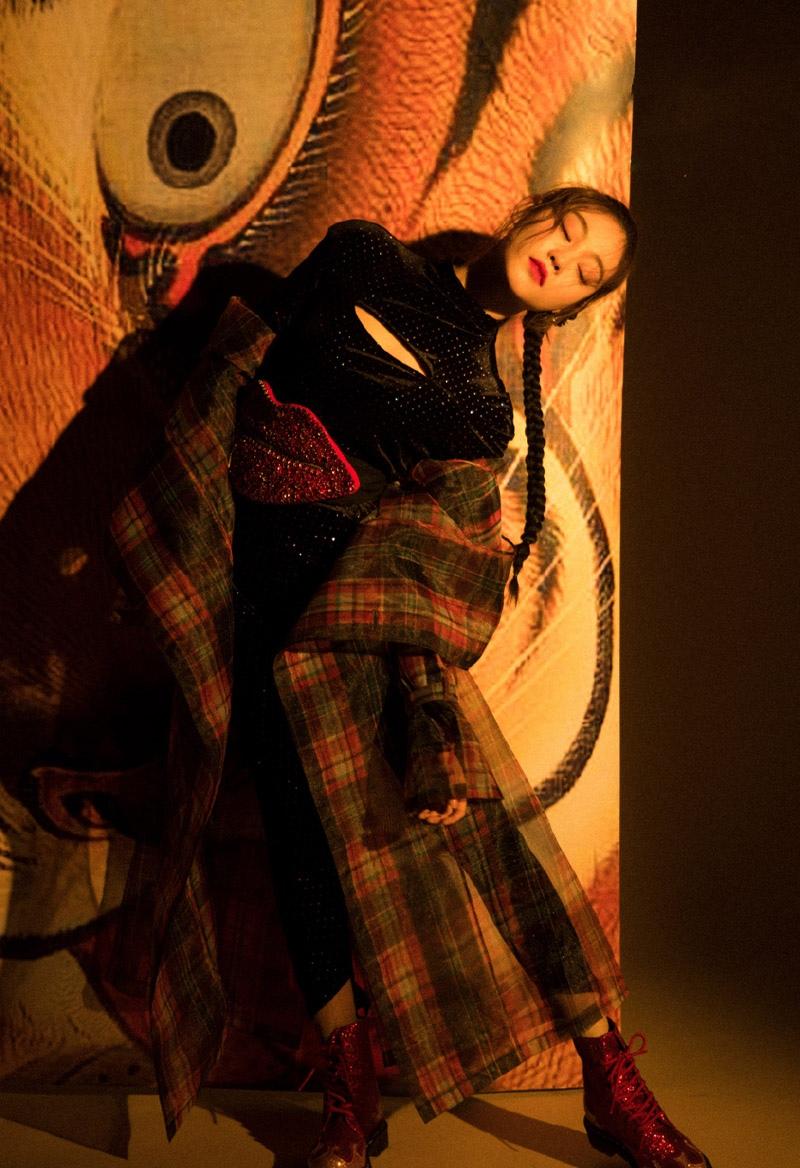 祝绪丹复古魅力时尚写真图片