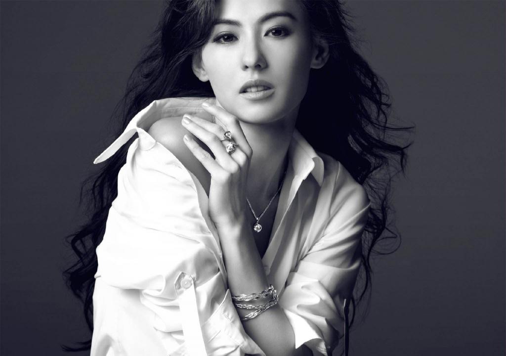 清纯玉女张柏芝写真