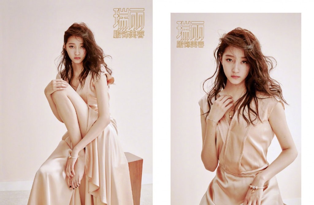 关晓彤时尚慵懒写真图片