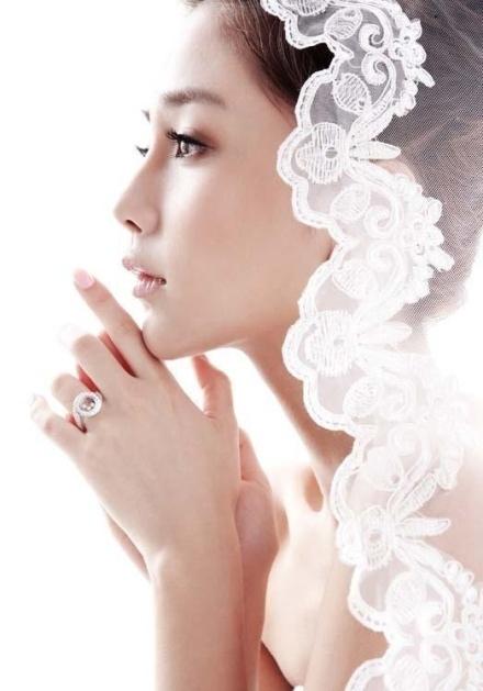 天使angelababy的婚纱照曝光