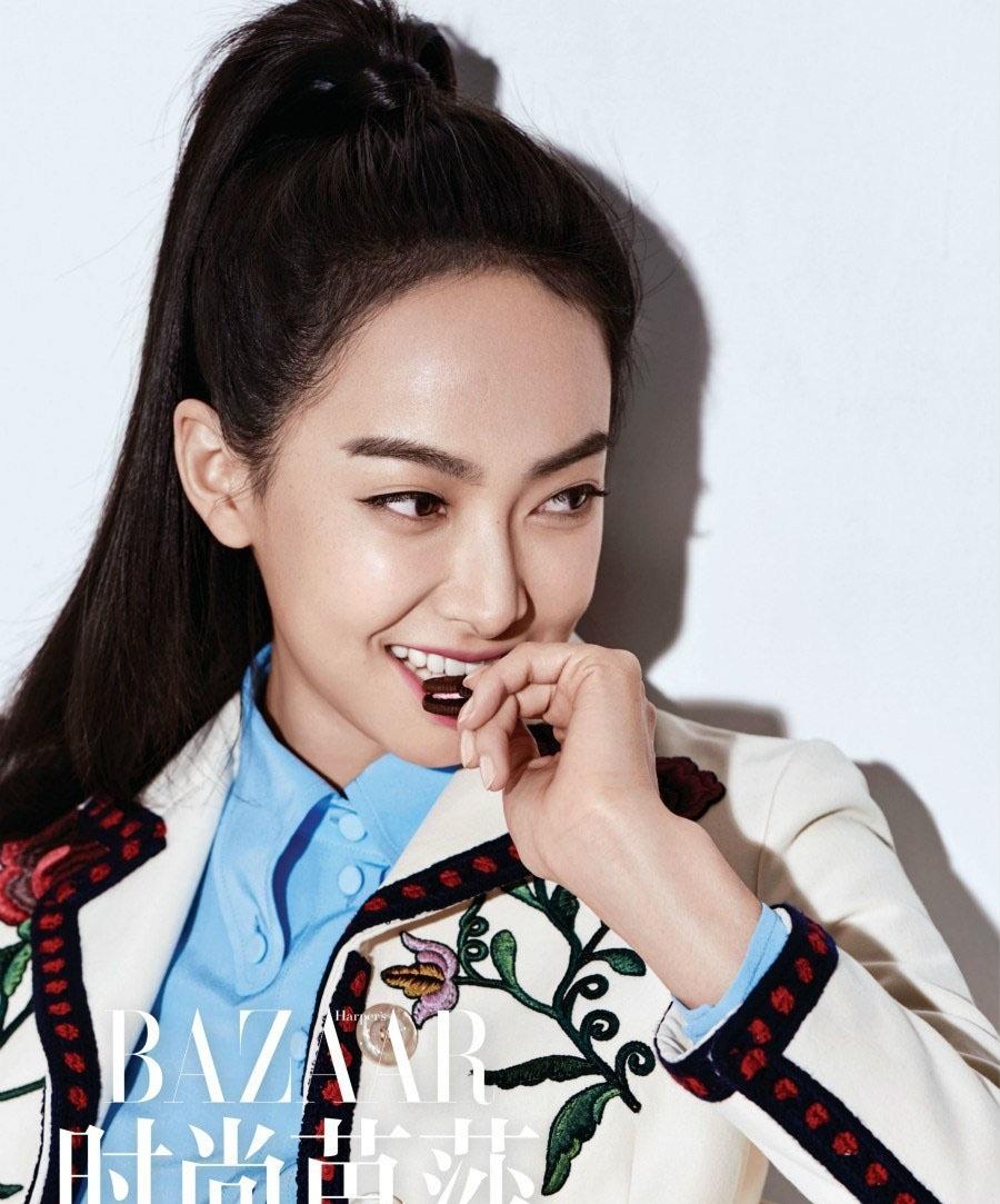 宋茜卡通元素写真大片