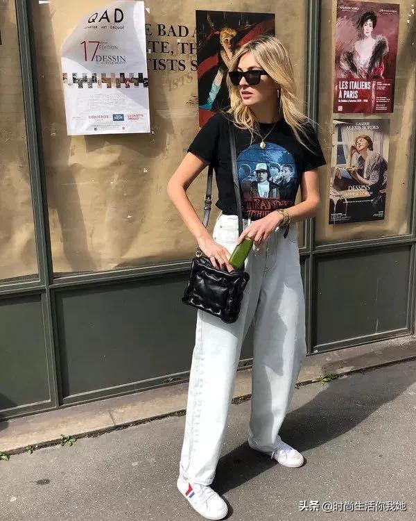 今夏王炸组合“T恤+阔腿”，人人皆能轻松驾驭！让你气质一路飙升