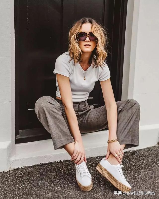 今夏王炸组合“T恤+阔腿”，人人皆能轻松驾驭！让你气质一路飙升