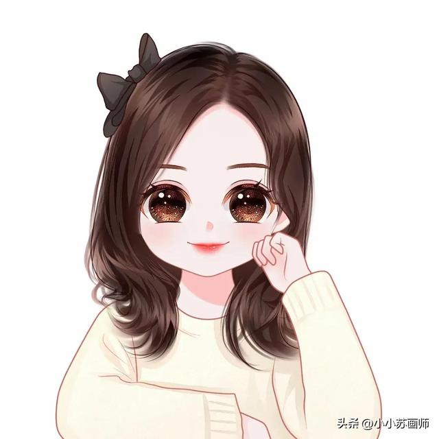 换个头像吧，可可爱爱的女生卡通头像，太招人喜欢了