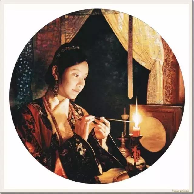 东方美女油画150幅（上篇）