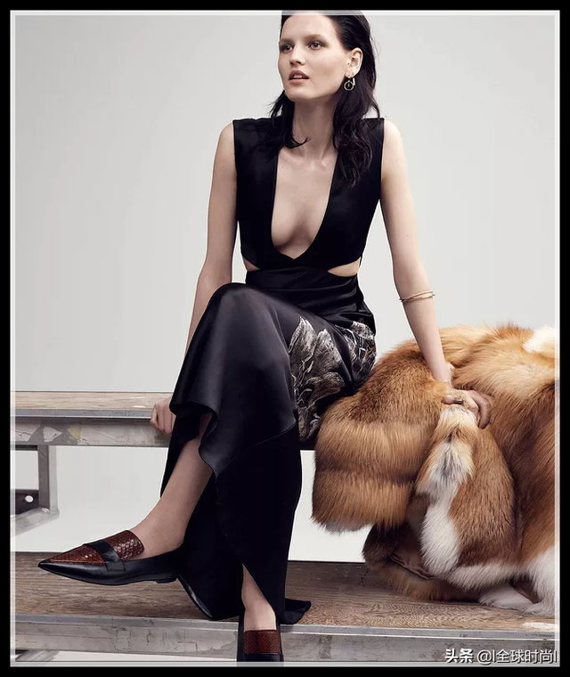 │全球时尚│爱沙尼亚机车女孩——冷艳超模Katlin Aas