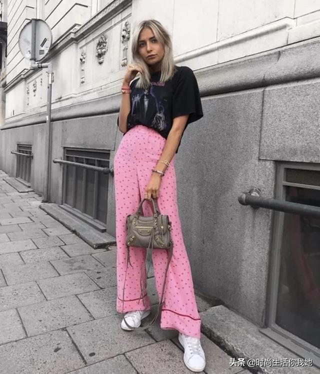 今夏王炸组合“T恤+阔腿”，人人皆能轻松驾驭！让你气质一路飙升