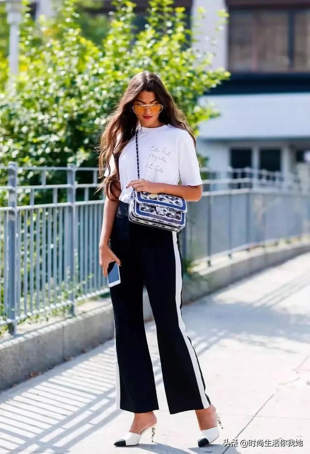 今夏王炸组合“T恤+阔腿”，人人皆能轻松驾驭！让你气质一路飙升