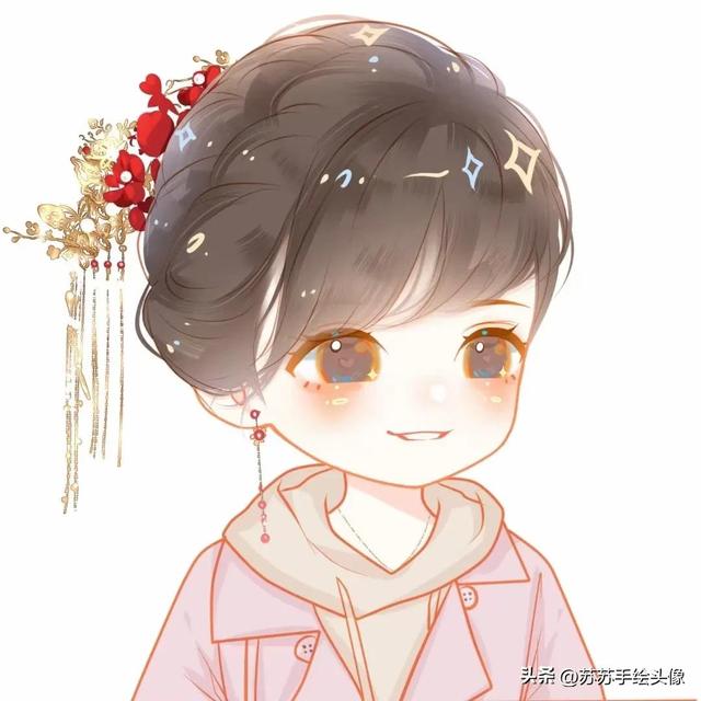 换个头像吧，简单可爱的女生卡通头像，太有童年的趣味性了