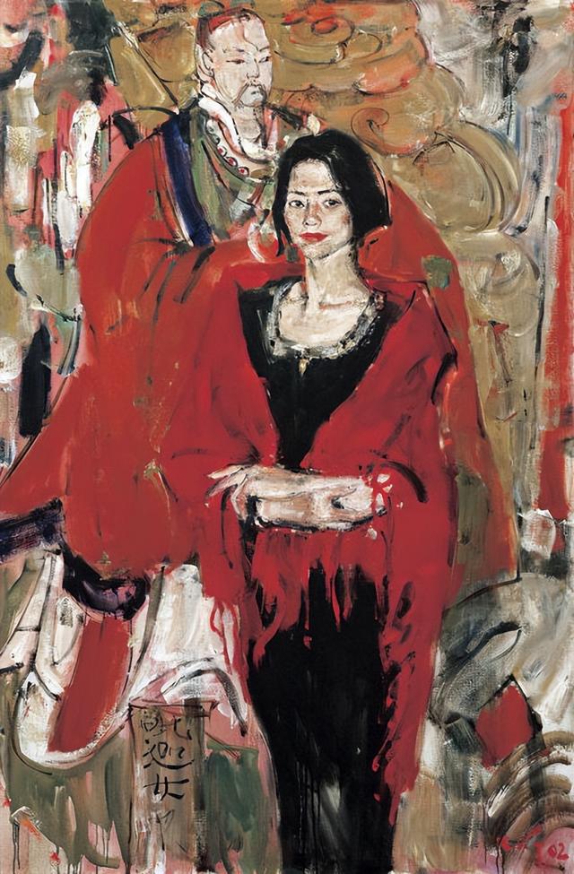 俄罗斯画家尤里·卡留塔的油画美女，优雅而妩媚！