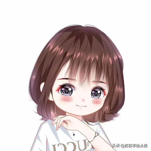 换个头像吧，简单可爱的女生卡通头像，太有童年的趣味性了