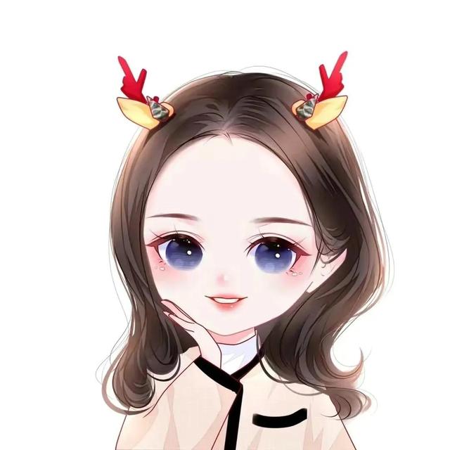 好可爱的真人少女卡通头像，心要萌化了