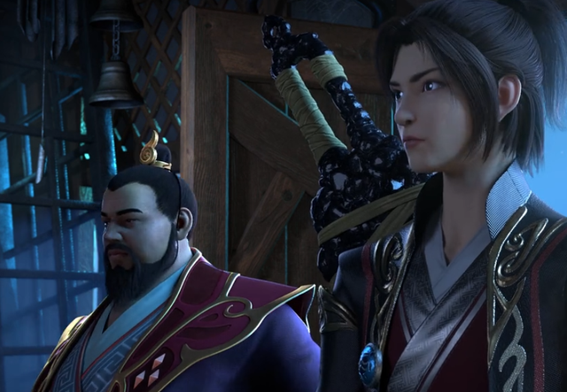 斗破苍穹：萧炎吊打黑岩城两美女，晋升二品炼药师，异火势在必得