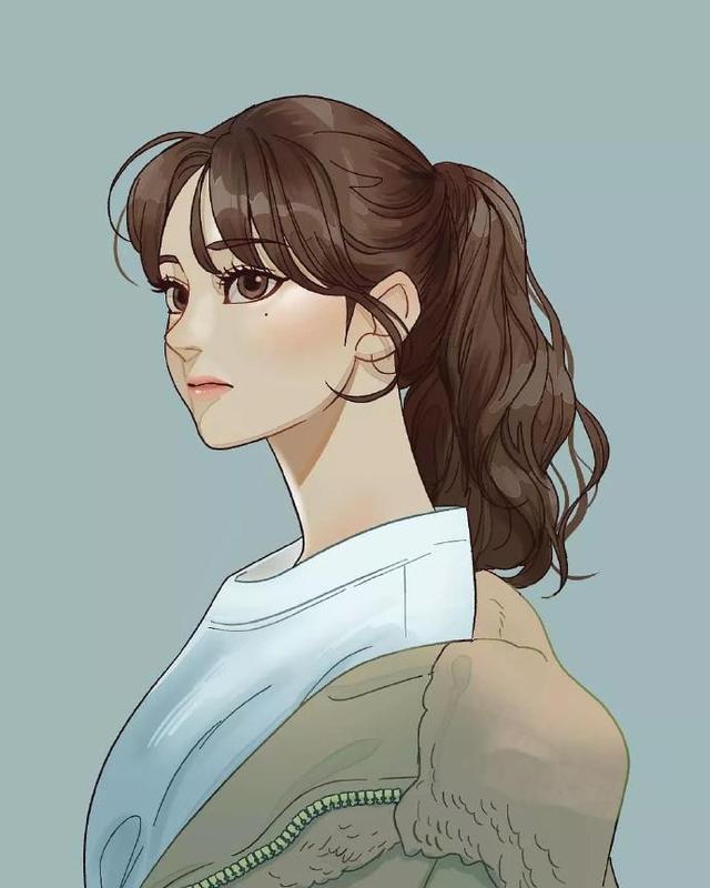 一组动漫美少女精美插画合集,楚楚动人的样子惹人怜爱