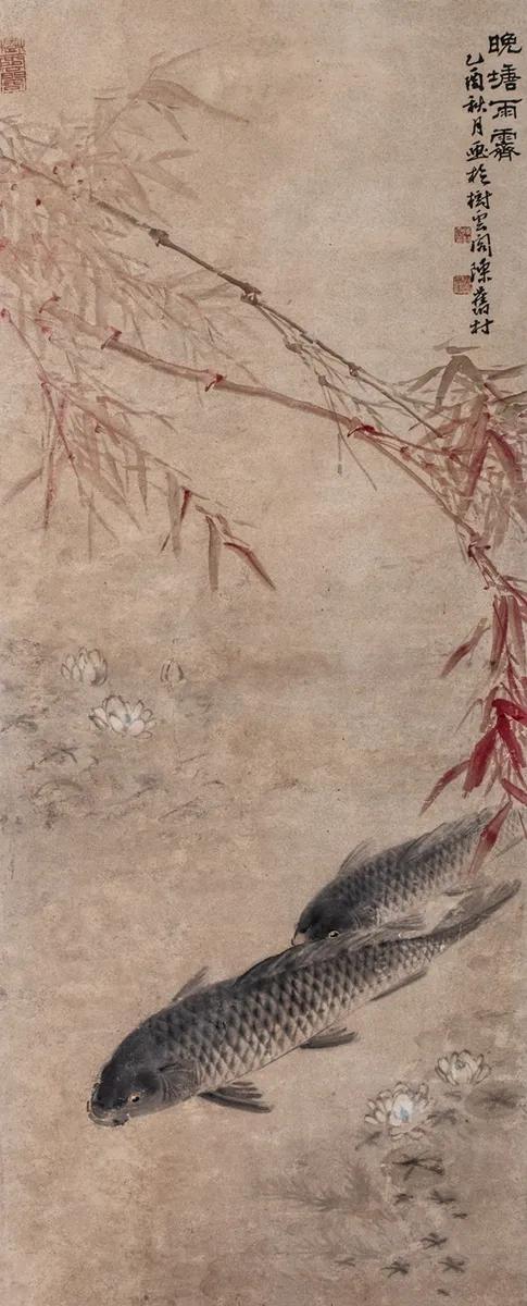 国画锦鲤,逢考必过