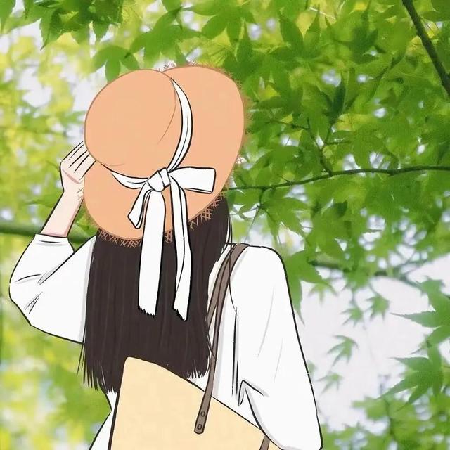 一组氛围感十足的女生头像