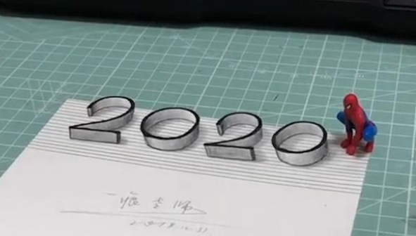 3D绘画牛人多厉害？画出真假难辨的“立体美女”，震惊500万网友