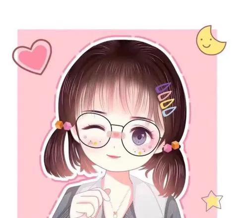 好可爱的真人少女卡通头像，心要萌化了