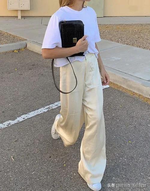 今夏王炸组合“T恤+阔腿”，人人皆能轻松驾驭！让你气质一路飙升