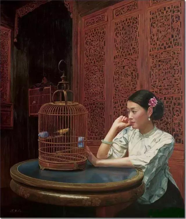 东方美女油画150幅（上篇）