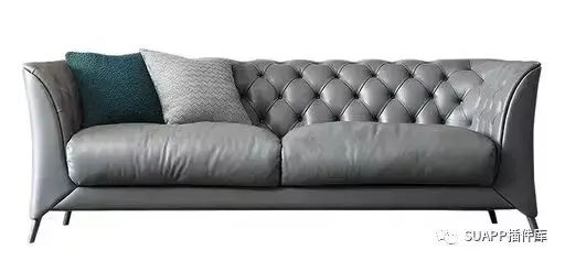 SU建沙发难?一个布料模拟插件就搞定啦