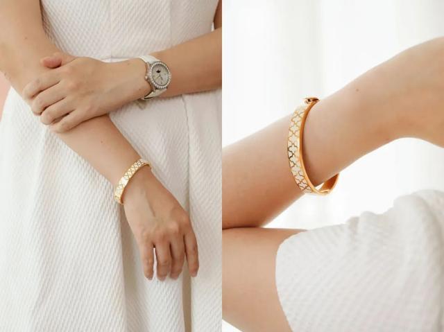 凯特、戴妃同款手镯，英国王室都爱的瓷器，情人节送礼大气有格调