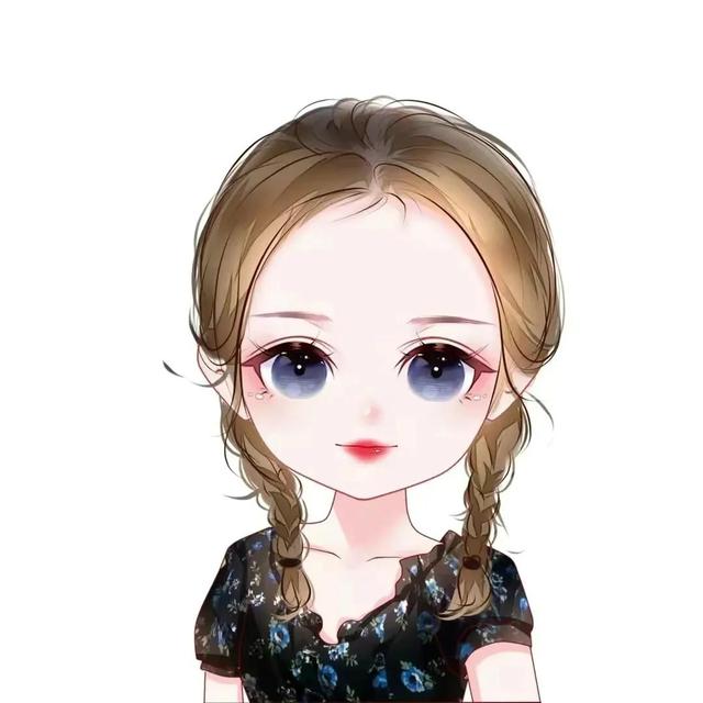 好可爱的真人少女卡通头像，心要萌化了