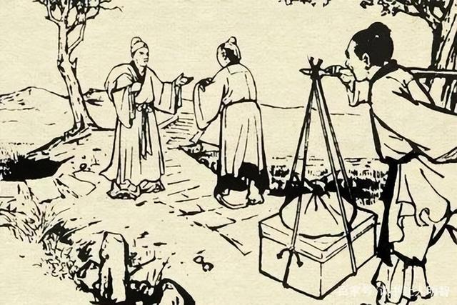 民间故事：妻与贼勾搭装糊涂，入狱送信求救，反贿赂加罪，被叉死