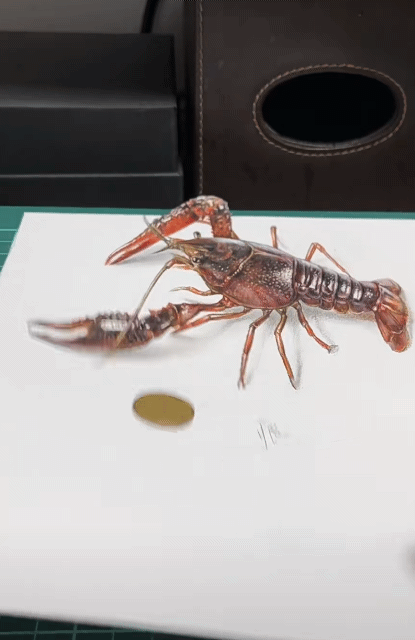 3D绘画牛人多厉害？画出真假难辨的“立体美女”，震惊500万网友