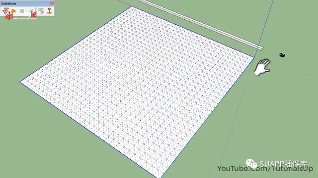 SU建沙发难?一个布料模拟插件就搞定啦