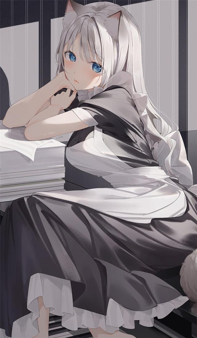 二次元女生头像分享！猫耳特辑P站美图