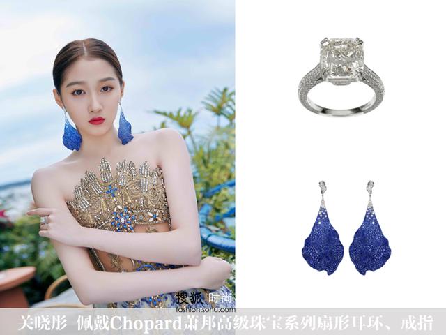 关晓彤薄荷绿礼服裙获赞，胡歌红毯上的“眨眼杀”好迷人！