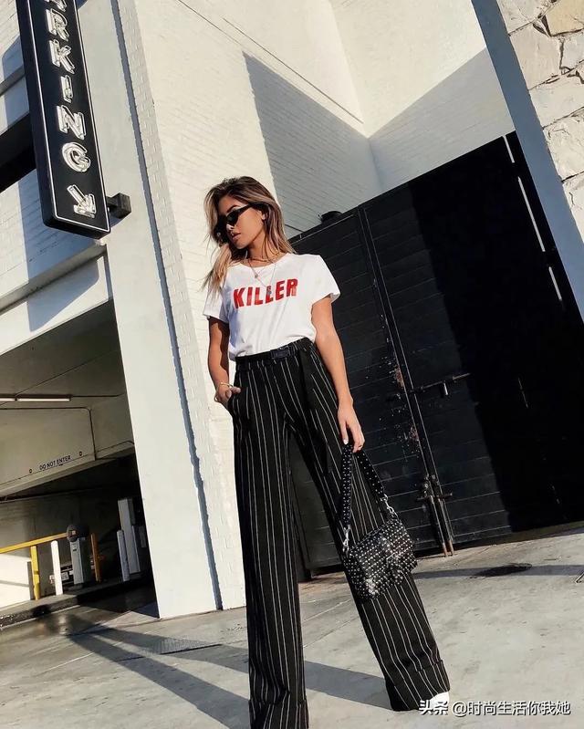 今夏王炸组合“T恤+阔腿”，人人皆能轻松驾驭！让你气质一路飙升