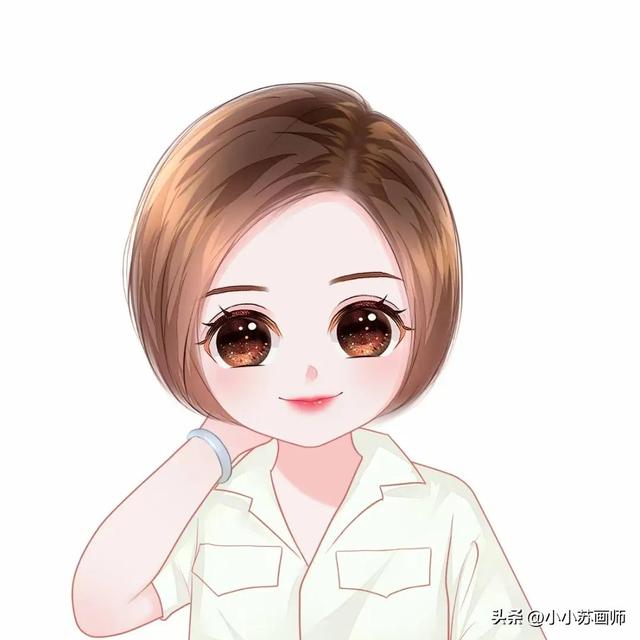 换个头像吧，可可爱爱的女生卡通头像，太招人喜欢了